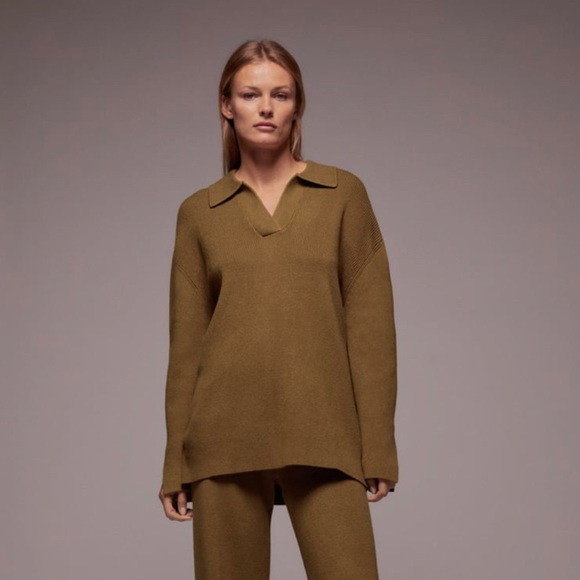 NWT Zara two piece sweater set and pants - Picture 2 of 6